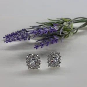 Silver Cushion Cut