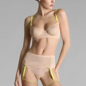 CORPS A CORPS WIRE BRA NUDE YELLOW